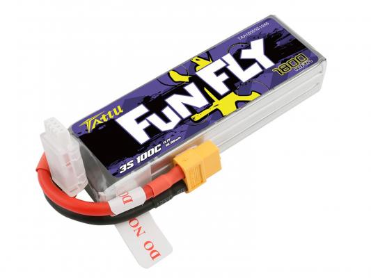 Аккумулятор TATTU FunFly 1800mAh 3S 100C фото 2