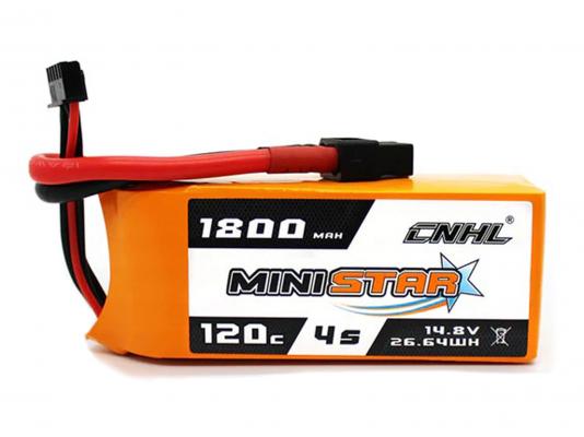 Аккумулятор CNHL MiniStar 1800mAh 4S 120C фото 1