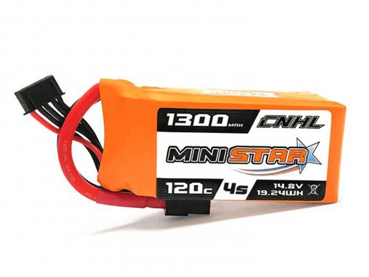 Аккумулятор CNHL MiniStar 1300mAh 4S 120C фото 1