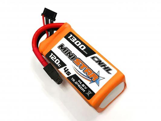 Аккумулятор CNHL MiniStar 1300mAh 4S 120C фото 2