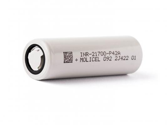 Аккумулятор Molicel INR21700-P42A 45A 4200мАч фото 1