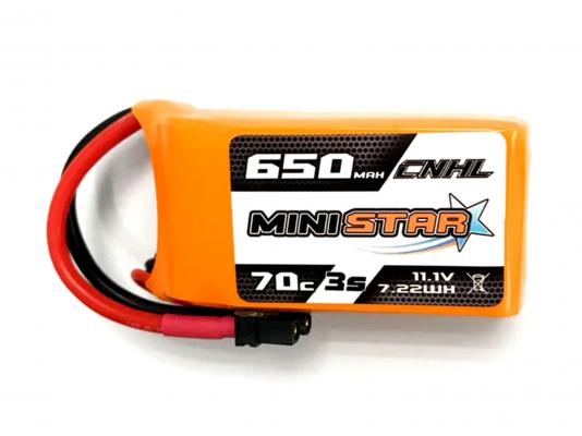 Аккумулятор CNHL MiniStar 650mAh 3S 70C фото 1