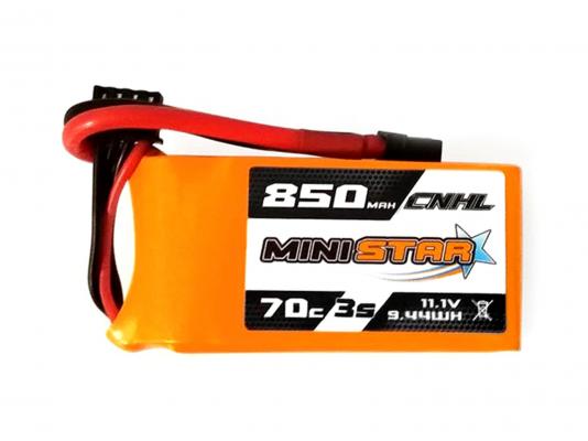 Аккумулятор CNHL MiniStar 850mAh 3S 70C (XT30) фото 1