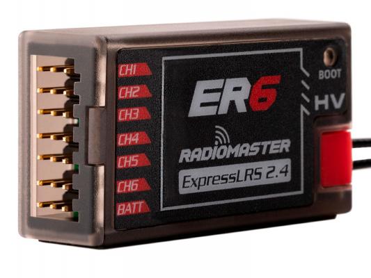 Приемник Radiomaster ER6 ELRS 6Ch (2.4GHz) фото 3