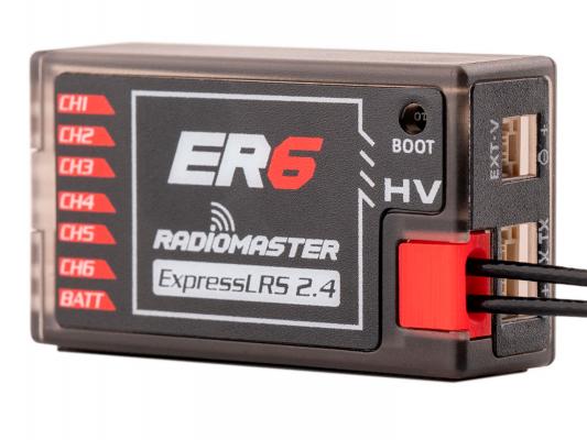 Приемник Radiomaster ER6 ELRS 6Ch (2.4GHz) фото 4