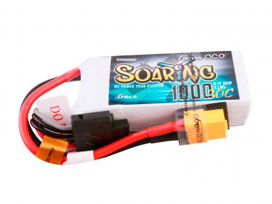 Аккумулятор Gens Ace Soaring 1000mAh 3S 30C (G-Tech) фото 1