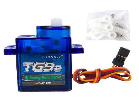 Сервопривод аналоговый Turnigy TG9e 9g/1.5kg/0.1sec (4.8В) фото 1