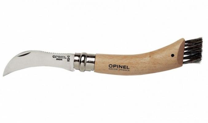 Нож грибника Opinel серии Nature №08, с кисточкой фото 2