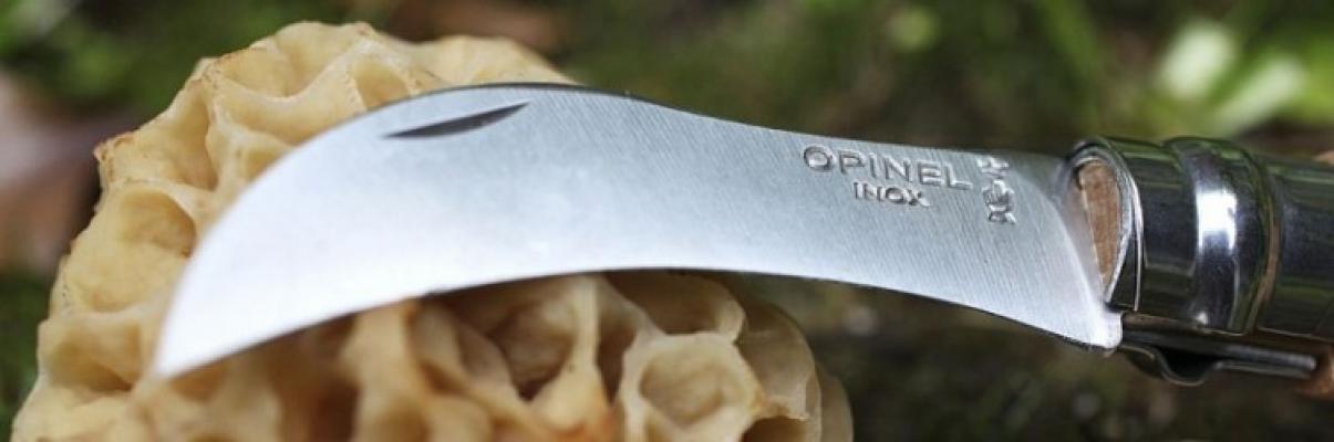 Нож грибника Opinel серии Nature №08, с кисточкой фото 3