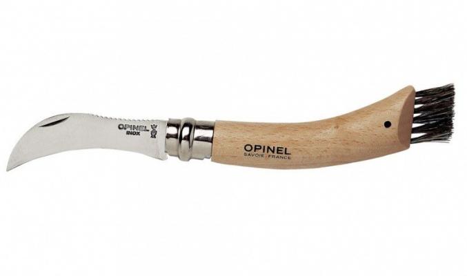 Нож Opinel серии Nature №08, грибной с кисточкой фото 1