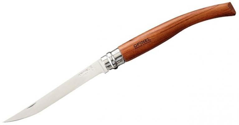 Нож Opinel серии Slim №12, филейный, рукоять падук фото 1
