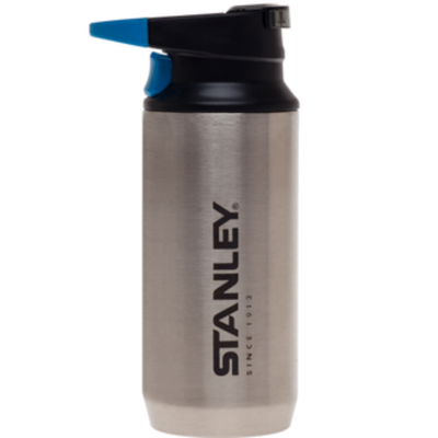 Термокружка Stanley Mountain Vacuum Switchback Mug 0,35L с карабином черная фото 2