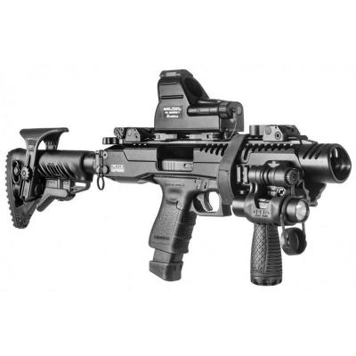 Преобразователь пистолета в карабин Glock 17-19, чёрный, приклад GLR фото 2