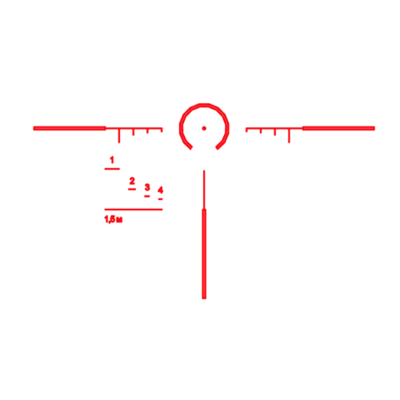 Призматический прицел Pilad brevis Р2,5х24 сетка LHS1-400 фото 4