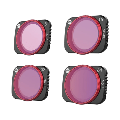 Набор оптических фильтров PGYTECH Filter For Mavic Air 2- ND-PL Set(NDPL 8 16 32 64) (Professional) P-16A-035 фото 1