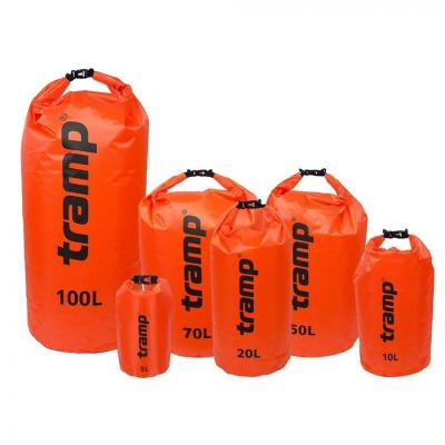 Гермомешок Tramp ПВХ Diamond RipStop 70 л (оливковый) фото 3