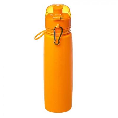 Tramp бутылка силиконовая 0,7 л (оранжевый) фото 1