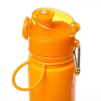 Tramp бутылка силиконовая 0,7 л (оранжевый) фото 3