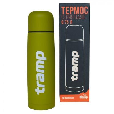 Tramp термос Basic 0,75 л (оливковый) фото 1