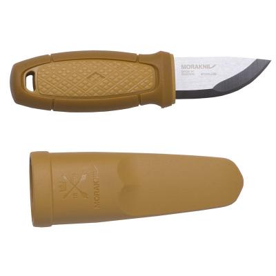 Нож Morakniv Eldris, нержавеющая сталь, цвет желтый, с ножнами, 12650 фото 4