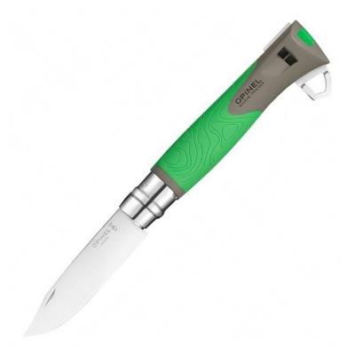 Нож Opinel №12 Explore, зеленый фото 1