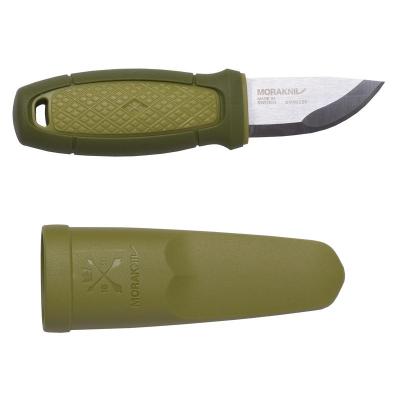 Нож Morakniv Eldris, нержавеющая сталь, цвет зеленый, с ножнами, 12651 фото 5