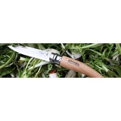 Нож Opinel №8 садовый, нержавеющая сталь, коробка фото 4