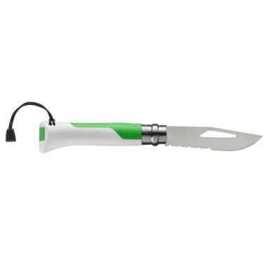 Нож Opinel №8 Fluo Green, зеленый, 002319 фото 2
