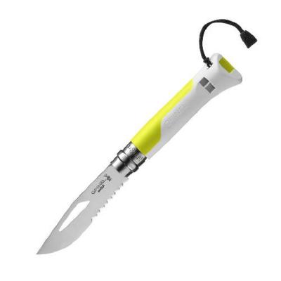 Нож Opinel №8 Fluo Yellow, желтый, 002320 фото 1