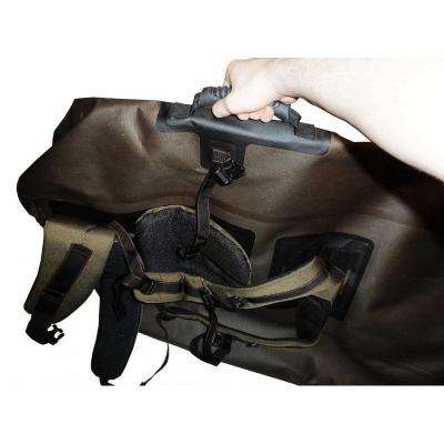 Рюкзак водонепроницаемый Trimm MARINER, 110 литров, коричневый фото 4