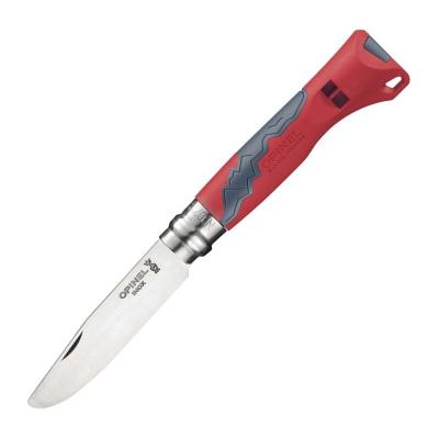 Нож Opinel №7 Outdoor Junior, красный фото 1
