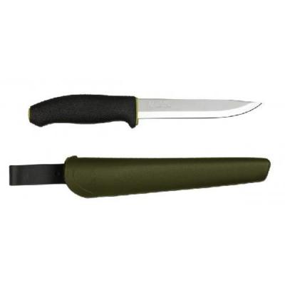 Нож Morakniv 748 MG, нержавеющая сталь, резиновая ручка, 12475 фото 1