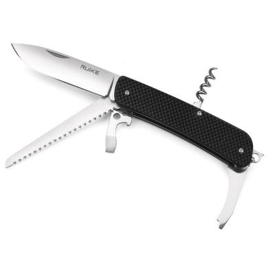 Нож multi-functional Ruike L32-N коричневвый фото 1