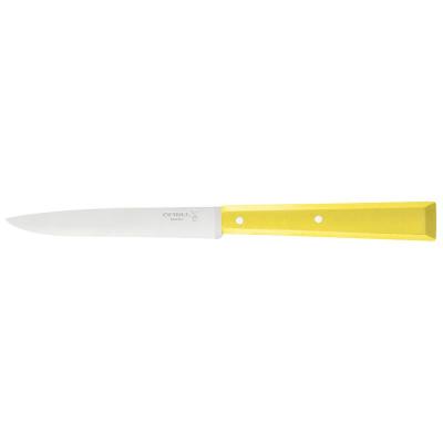 Нож столовый Opinel №125, нержавеющая сталь, желтый, 002043 фото 1