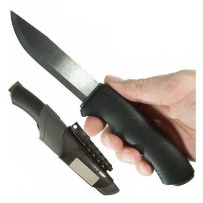 Нож Morakniv BushCraft Survival, нержавеющая сталь, черный, 11835 фото 2