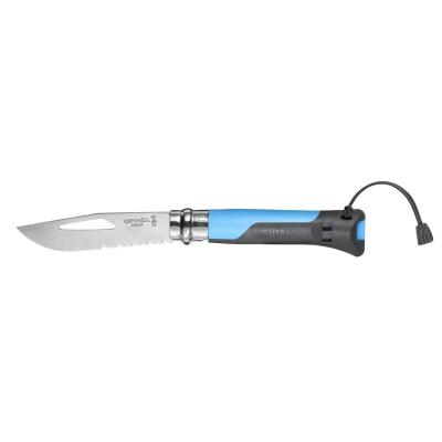 Нож Opinel №8 Outdoor Earth, синий фото 2