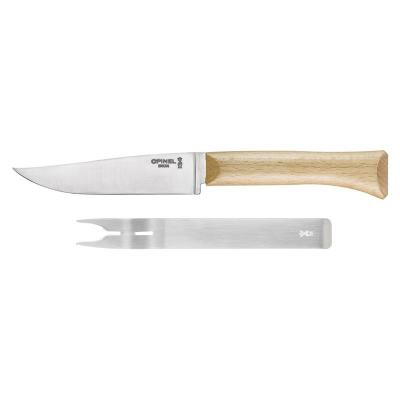 Набор ножей для резки сыра Opinel Cheese set (нож+ вилка), дерев. рукоять, нерж, сталь, кор. 001834 фото 3