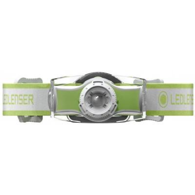 Аккумуляторный налобный фонарь LedLencer MH5 зелено-белый 501952 фото 2
