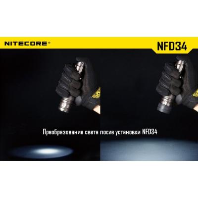Фильтр Nitecore NFB34 синий d34мм фото 5