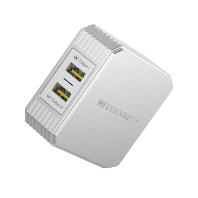 Адаптер USB Nitecore UA42Q 2-портовый фото 2