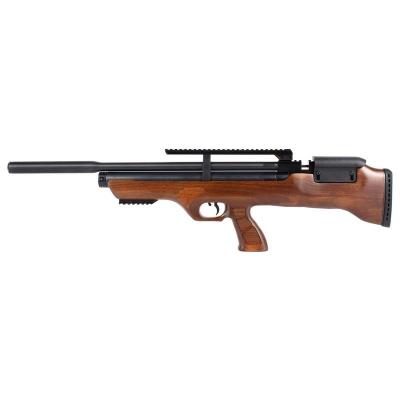 Пневматическая винтовка Hatsan Flashpup-W QE (дерево, PCP, модератор, 3 Дж) 6,35 мм фото 2