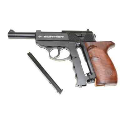 Пневматический пистолет Borner C41 (Walther P.38) фото 3