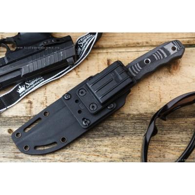 Туристический нож Enzo AUS-8 Black Titanium фото 5