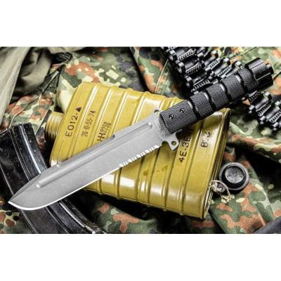 Нож выживания Survivalist Z D2 TacWash Serrated фото 2