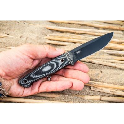 Туристический нож Santi AUS-8 Black Titanium Kydex фото 1