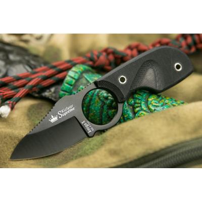 Шейный нож Amigo X AUS-8 BT Black handle фото 1