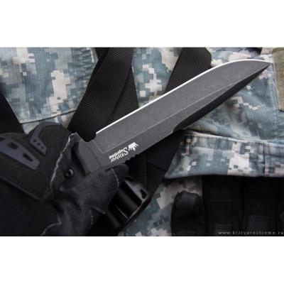Тактический нож Delta AUS-8 Black StoneWash фото 4