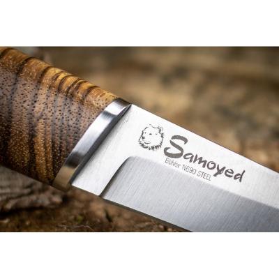 Туристический нож Samoyed N690 (орех) фото 4