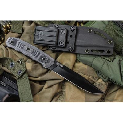 Туристический нож Enzo D2 Black Titanium фото 4