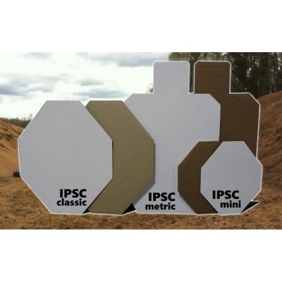 Мишень IPSC мини (с белой стороной) фото 1